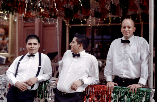 Happy Wait Staff