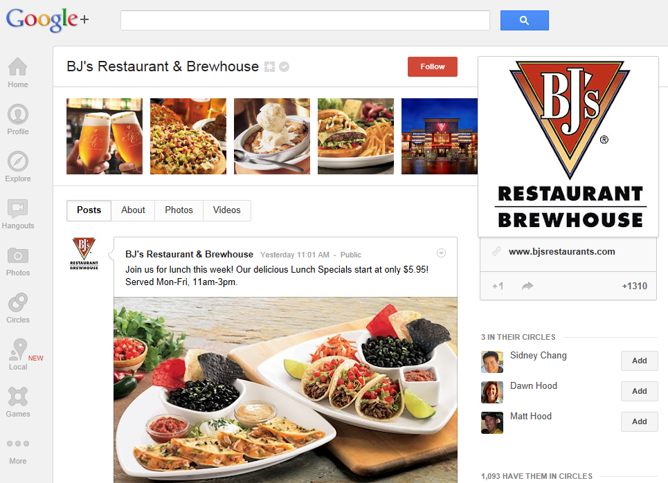 BJs Brewhouse