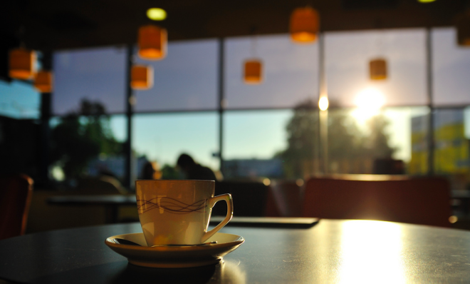 Coffee Shop Scene